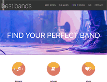 Tablet Screenshot of bestbands.com